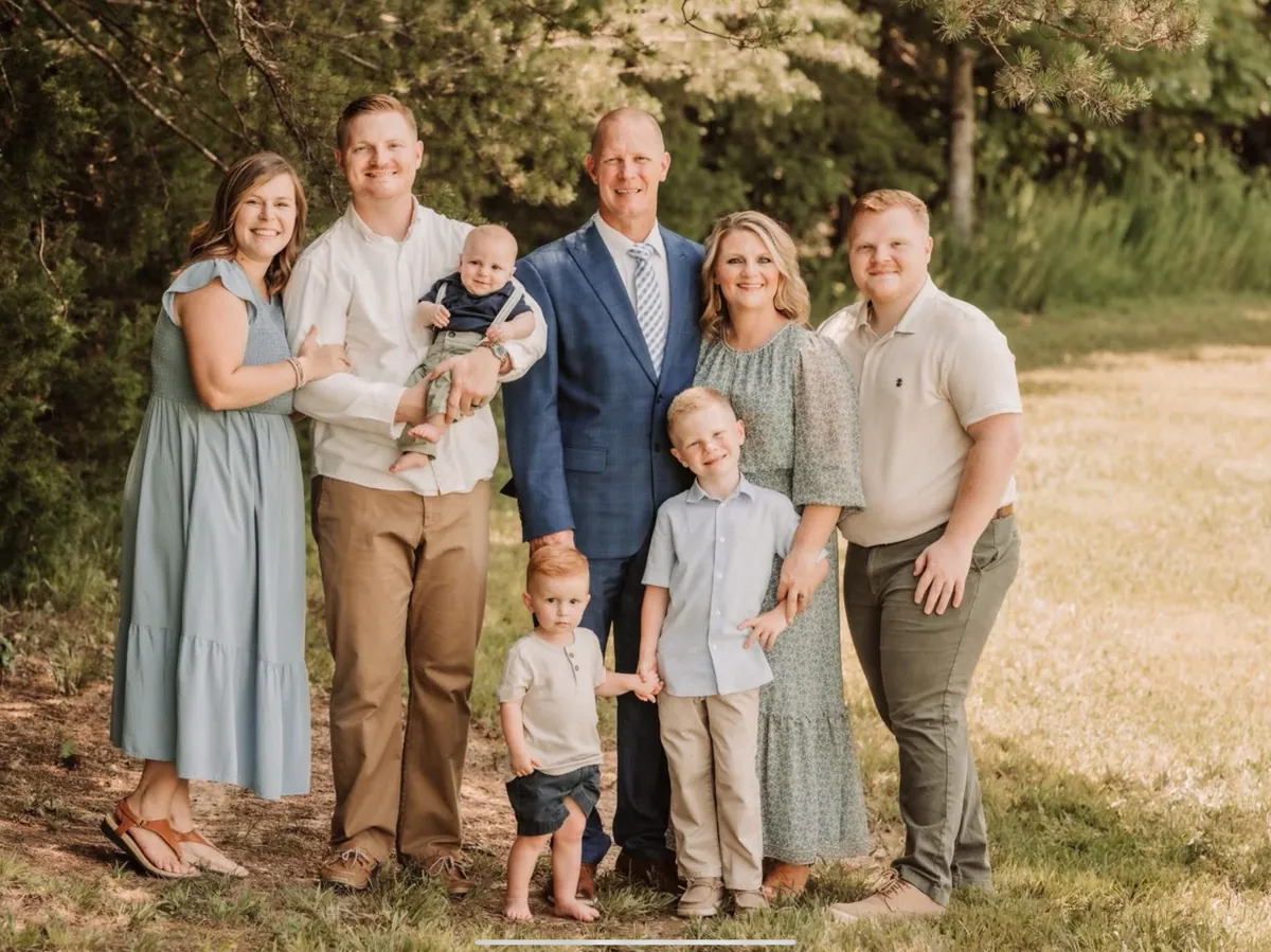 The McCann family, owners of Skeeter's Pest Control in Wilkes County, NC