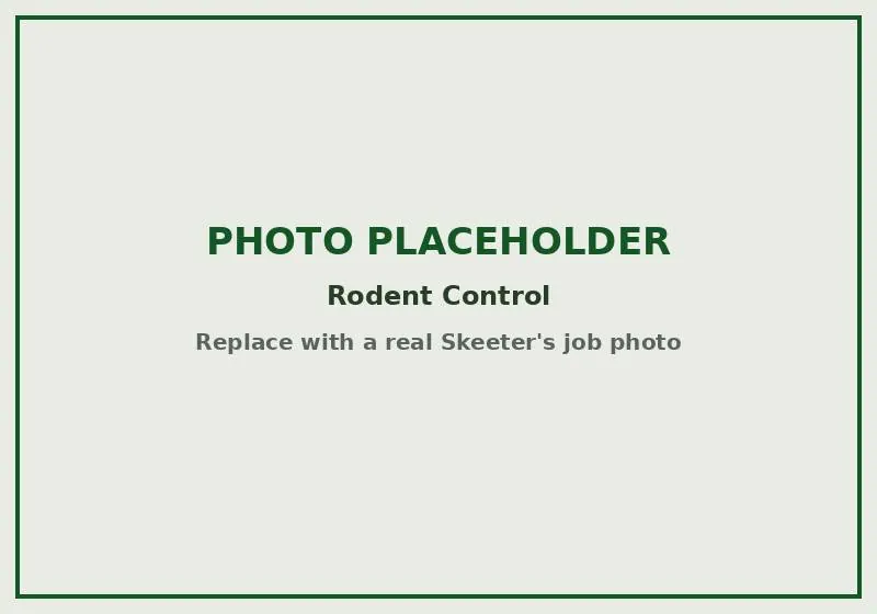 Photo placeholder for Rodent Control (real Skeeter's job photo to come)